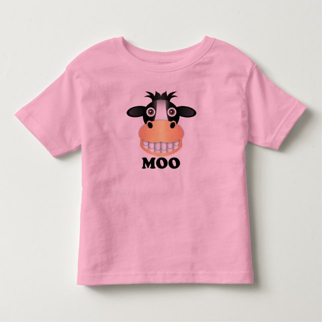 Moo - Småbarn Bra Jersey T-Shirt  (Framsida)