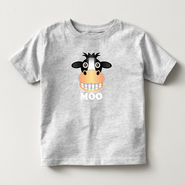 Moo - Småbarn Bra Jersey T-Shirt (Framsida)
