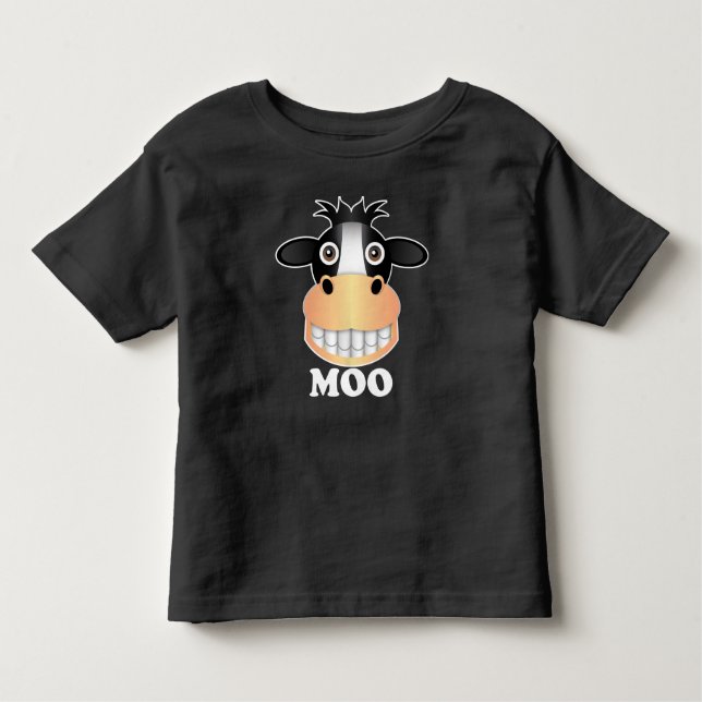 Moo - Småbarn Bra Jersey T-Shirt (Framsida)