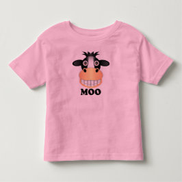 Moo - Småbarns fint bomullströja T Shirt
