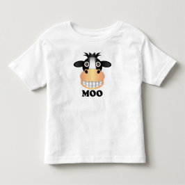 Moo - Småbarns fint bomullströja T Shirt