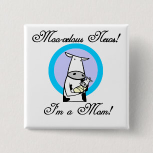 Moo-velous New mamma Tshirts and Gifts Knapp