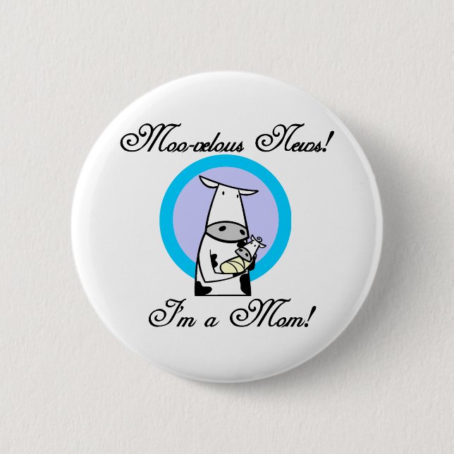 Moo-velous New mamma Tshirts and Gifts Knapp (Framsida)