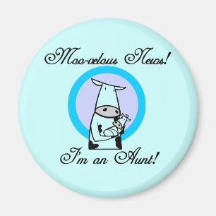 Moo-velous New Moster Tshirts and Gifts Magnet