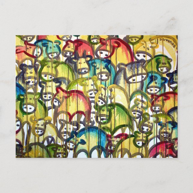 Moo! Vykort (Framsida)