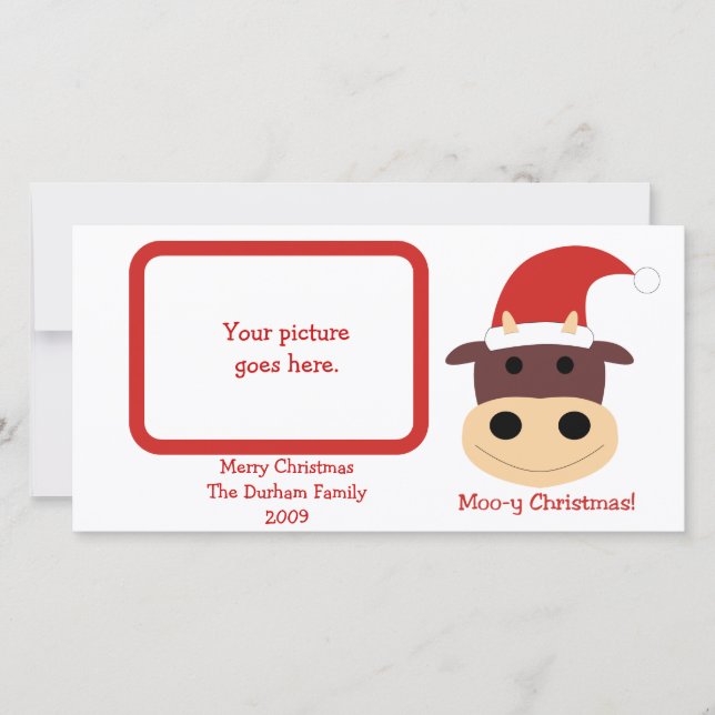 Moo-y-jul! Helgdag och kort (Framsida)