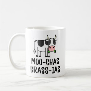 Moochas Grass-ias, Muchas Gracias ger Calf Cow Kaffemugg