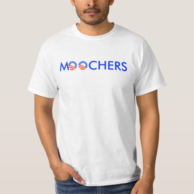 MoochersvitT-tröja Tee Shirt (Framsida)