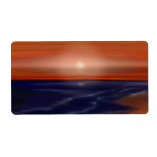 Mood Adressetiketters Fraktsedel