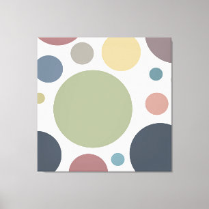 Mood Coola Polka-Dots Canvastryck
