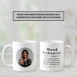 Mood Enhancer Personlig Photo Office Gift Tea Kaffemugg