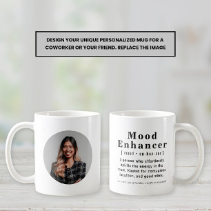 Mood Enhancer Personlig Photo Office Gift Tea Kaffemugg