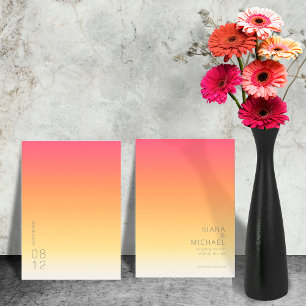 Mood Gradient Bröllop Hett, sommar-ID741 Spara Datumet
