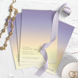 Mood Gradient Bröllop Indigo Sunset ID741 OSA Kort