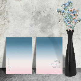 Mood Gradient Bröllop preussian Himlar ID741 Spara Datumet