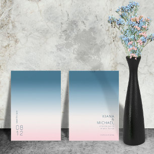 Mood Gradient Bröllop preussian Himlar ID741 Spara Datumet