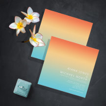 Mood Gradient Bröllop Tropical Himlar ID741