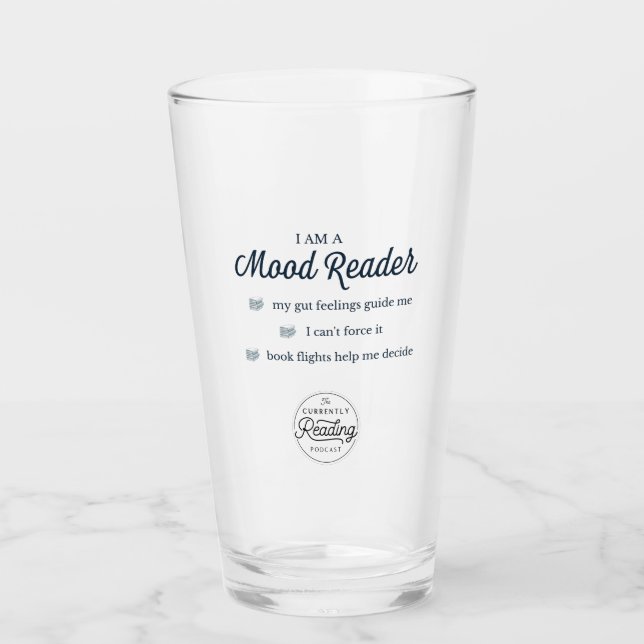 Mood Reader Pint Glass Glaskopp (Framsida)