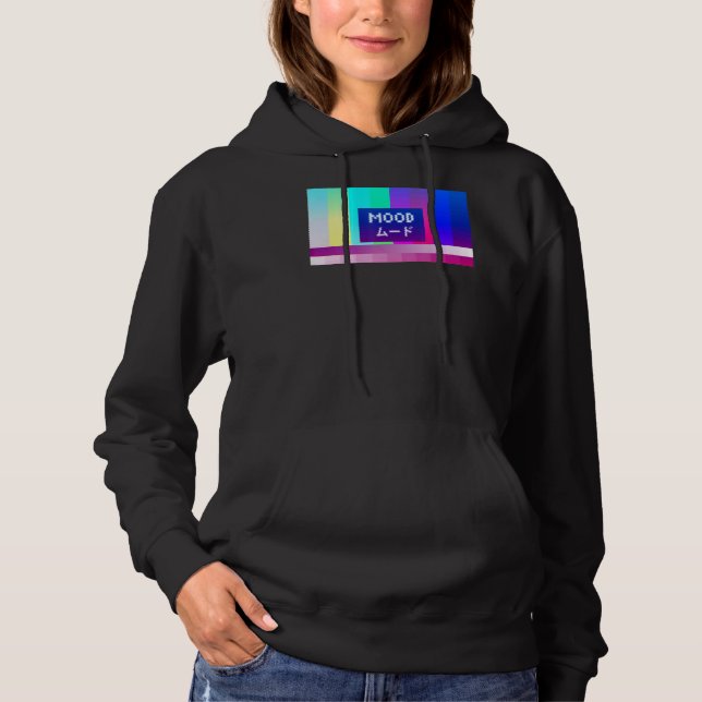 Mood Vaporwave Aesthetic Japan T Shirt (Framsida)