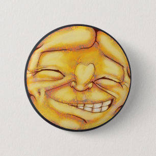 MoodBadge - lycklig! Knapp