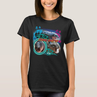 MooDeng2 Women Black Shirt T Shirt