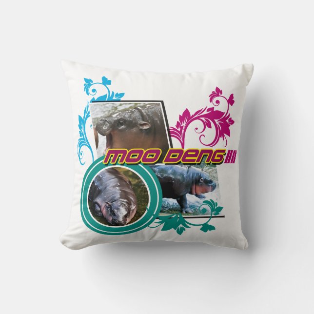 MooDeng Pillow Kudde (Framsida)