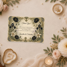 Moodfull Art Nouveau Botanisk Elegans Bröllop