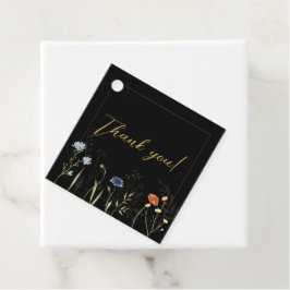 Moodfull Boho Botanisk Vildblomma Bröllop Gåvor Etiketter
