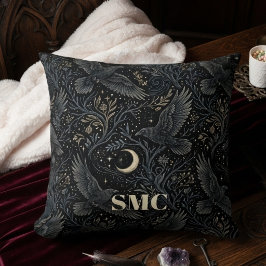 Moodfull Onyx Barock Svartgotisk Konst Kudde
