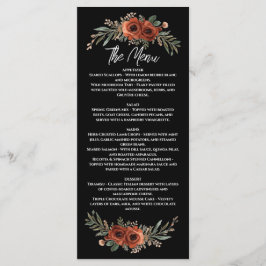 Moodfull Terrakotta Boho Blommig Meny