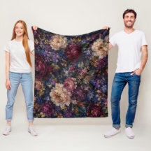 Moodig gotisk impressionistisk blomsterträdgårdshe