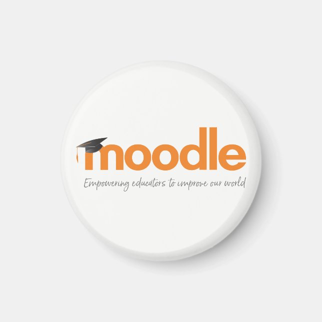 Moodle Magnet: Startar över hela världen Magnet (Framsidan)
