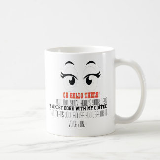 moodmugg för två sidor för varje tillfälle kaffemugg