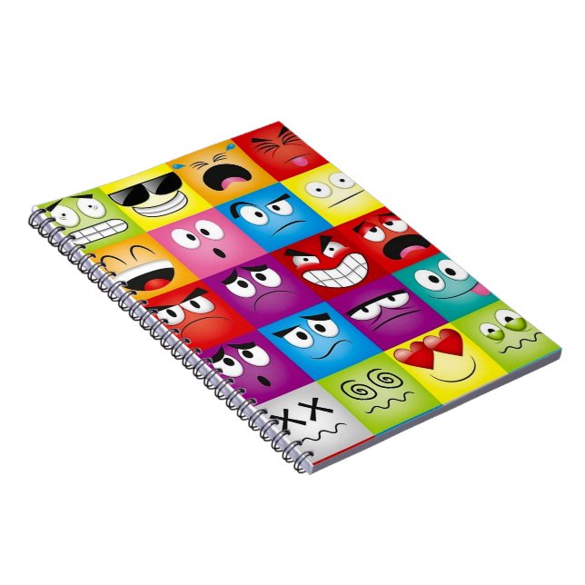 Moods and Emoticons Anteckningsbok (Högra Sidan)