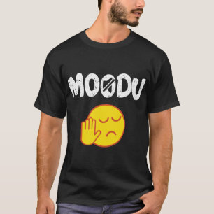 Moodu Tamil Shutup lustigt citat T Shirt