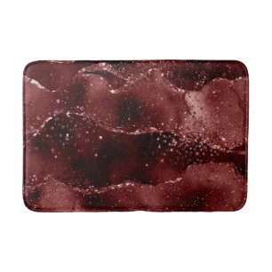Moody agate   Henna Blood Red Garnet Jewel Tone Badrumsmatta