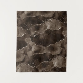 Moody Agate | Kaffe Brun Guldbronsad Taupe