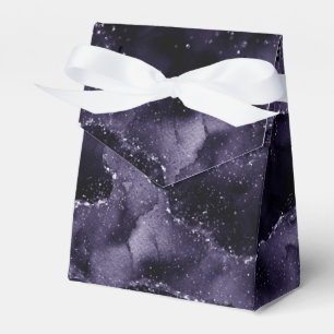 Moody agate Midnight Indigo Deep Lila Glam Presentaskar