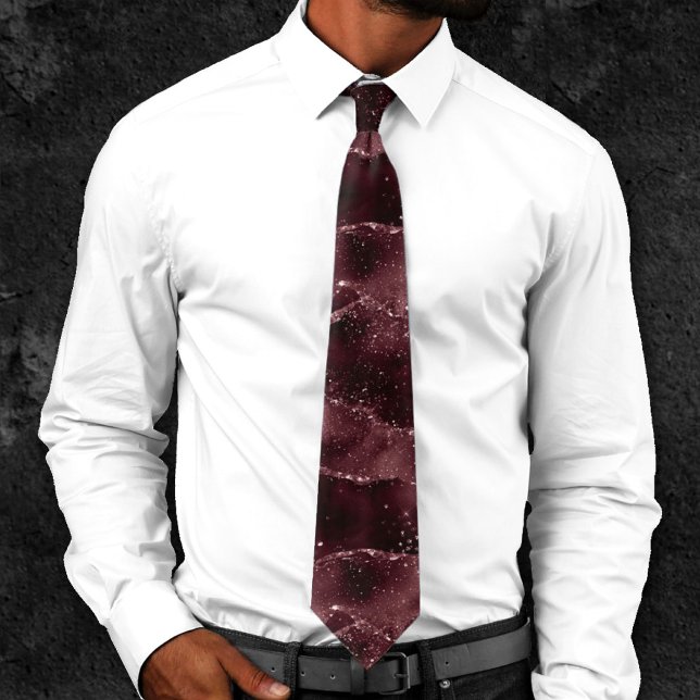 Moody agate | Vin Bordeaux Sangria Merlot Maroon Slips (Skapare uppladdad)