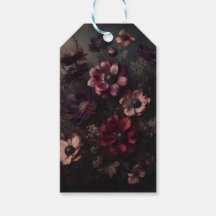 Moody Anemone Blooms Vintage Botanisk Blommigt Art