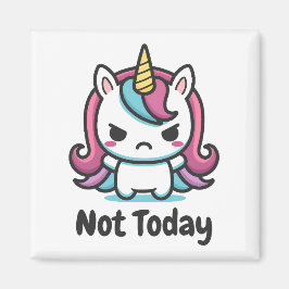 Moody Anpassningsbar för Kawaii Unicorn Magnet