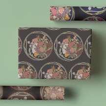 Moody Art Deco Flower Bouquet