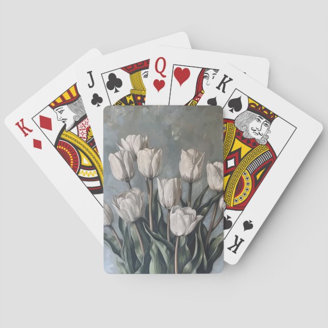 Moody Blommigtar Casinokort (Baksidan)