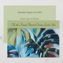 Moody Blue Monstera Botanisk Direktreklam Promo An