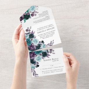Moody Boho   Entree för Mörk av kalk och Lila