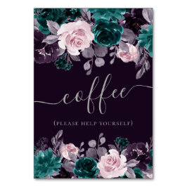 Moody Boho | Lila av växtarter och Mörk Bordsnummer