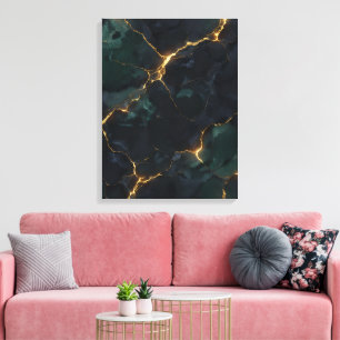 Moody Celestial — Dark Academia & Kintsugi Suite Canvastryck