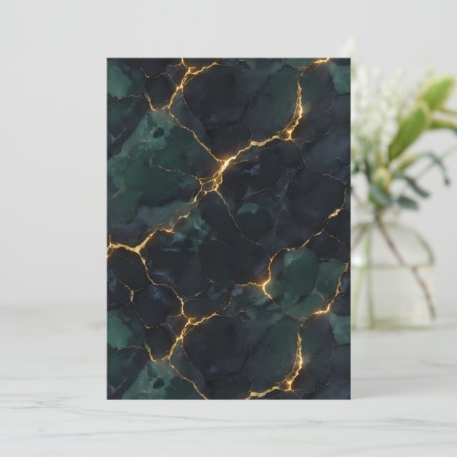 Moody Celestial — Dark Academia & Kintsugi Suite Meny (Stående Fram)