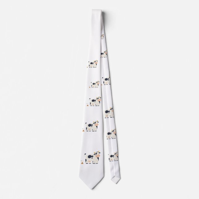 “Moody Cow” funny tie gift for him Slips (Framsida)
