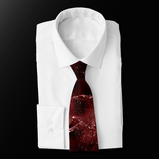 Moody Crimson Agate Mörk Blood Red Jewel Tone Slips (Skapare uppladdad)